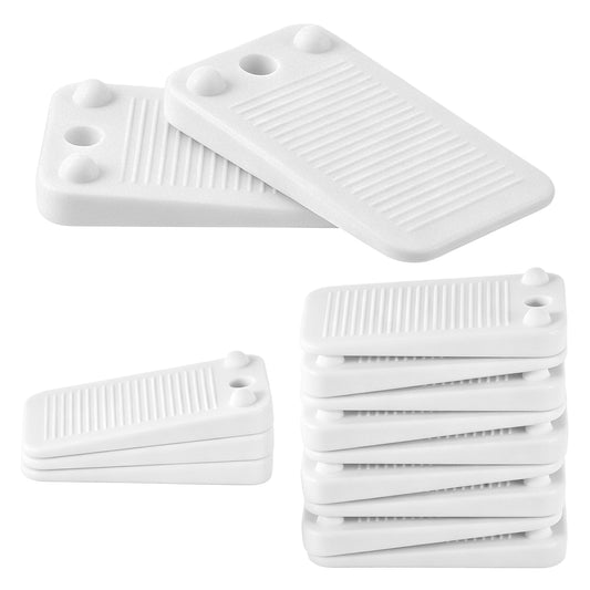15Pcs Furniture Levelers Pads, Flexible Rubber Table Leveling Shims for Home Decor, Furniture Wedges Table Leg Leveler Non-Slip and Stackable Rubber Wedges for Cabinet Chair Door Stops Uneven Fl