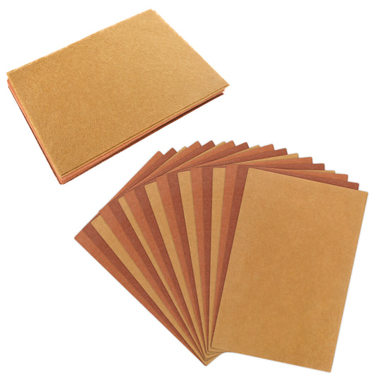FdcZeyxior 18 PCS Felt Sheets, 3 Colors Felt Sheets for Crafting 11.8" X 7.9" Stiff Felts Paper Non-Woven for DIY Craftwork Patchwork Sewing Projects Supplies