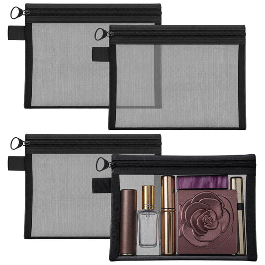 Xelsluthe 4PCS Small Makeup Bag for Handbag Pouch for Handbag Travel Pouch