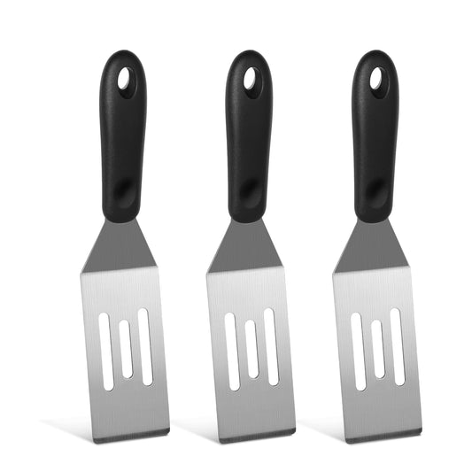 3 PCS Small Metal Spatula Mini Stainless Steel Brownie Spatula