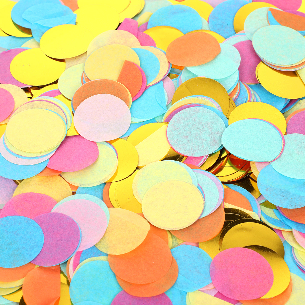 Ready Confetti Paper Sprinkles Circle Dots Table Scatter, 1Bag