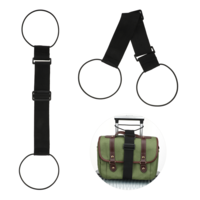Luggage Straps for Add a Bag 2 Pack Luggage Straps Bungees Lightweight Easy Elastic Wrap Belts Adjustable Travel Bag Bungees for Attaching Extra Bags Purse to Suitcase Handle for Baggage Handbag