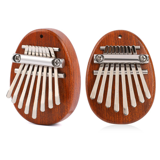 8 Keys Mini Kalimba Thumb Piano Pocket Thumb Piano with Lanyard Portable Marimba Finger Piano Gifts finger piano mini kalimba thumb piano mini thumb small musical instruments