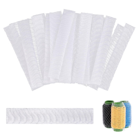 100 Pcs Thread Spool Holder, Net Spool Saver Spools Huggers Embroidery Threads Holder Embroidery Machine Thread Spools Sleeve Cone Nets for Different Sizes of Sewing Quilting and Serger Cones