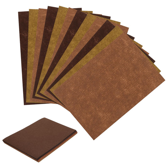 12 pcs Coloured Felt Fabric Sheets 20X30CM Assorted Colour Polyester Felt Sheet Stiff Felt Fabric Fabrics DIY Craftwork Sewing Patchwork for Craft and Sewing Projects