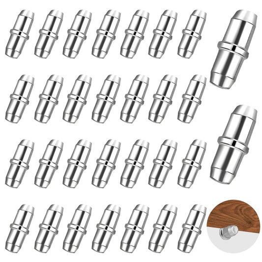 20 pcs Shelf Support Pins, Support Pegs for Cabinet Kitchen Shelf Support Kitchen Cupboard Shelf Supports Studs Shelf Support Pins Studs Metal Shelf Support Pins for Shelves Cabinets Brackets