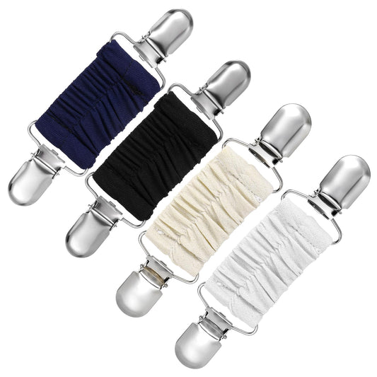 4Pcs Cinch Clip Dress Clip Sweater Clip Waist Cincher Clip Shawl Clips Cardigan Collar Clips for Women Girl Tightening Clothing, Decorative Accessories