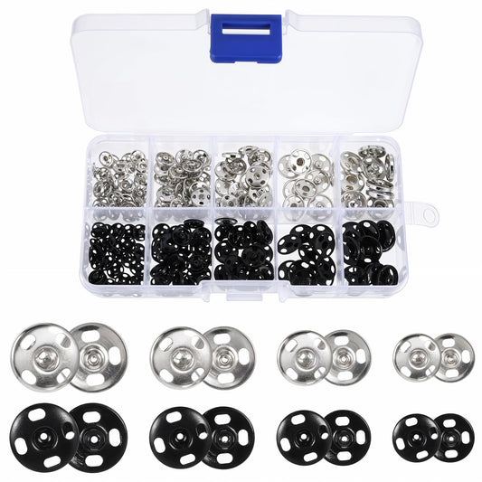 Sew on Snaps Sewing, Sew Snap Buttons Fastener Buttons Press Button for Sewing Clothing