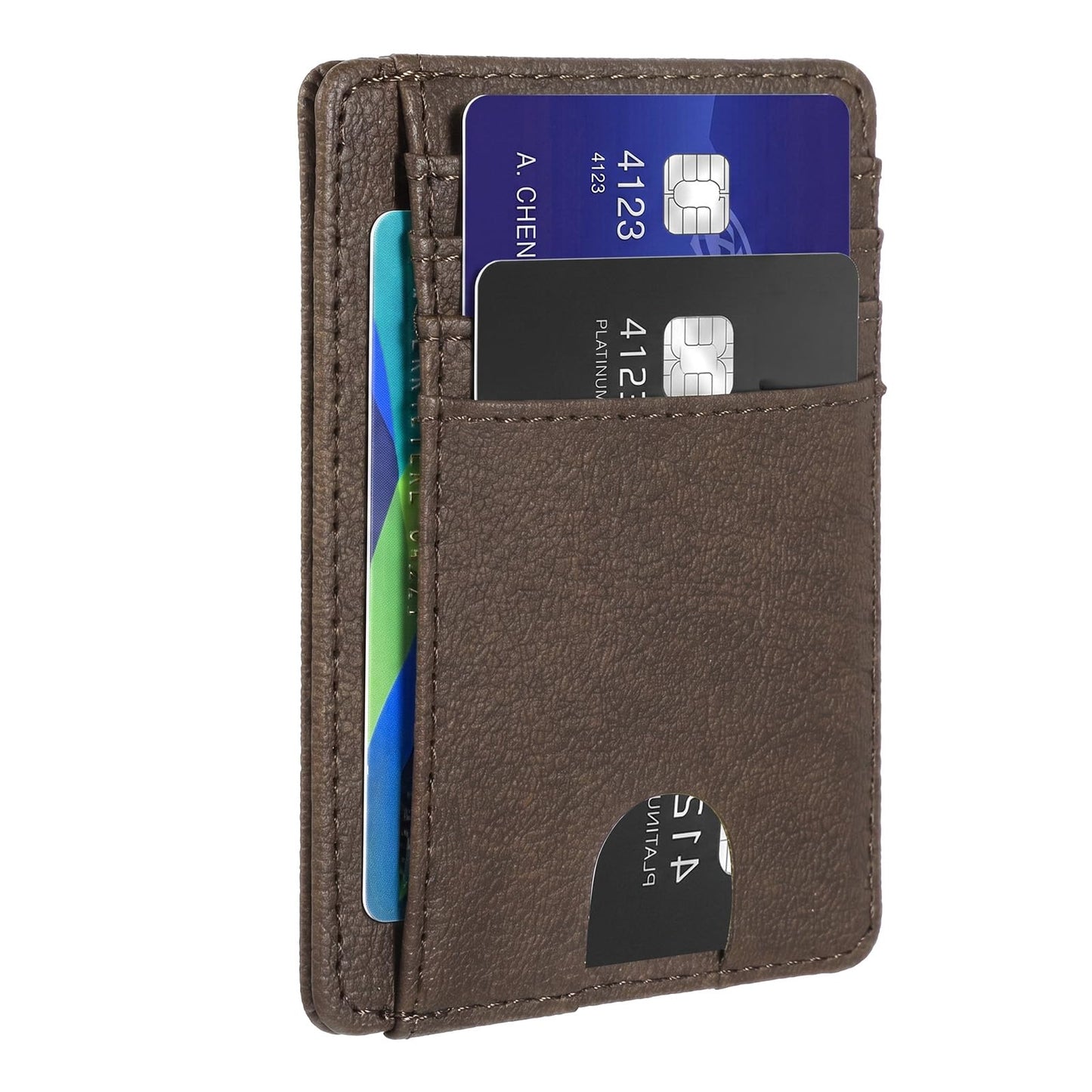 Gtziqa Minimalist Slim Wallets for Men, Thin Credit Card Holder