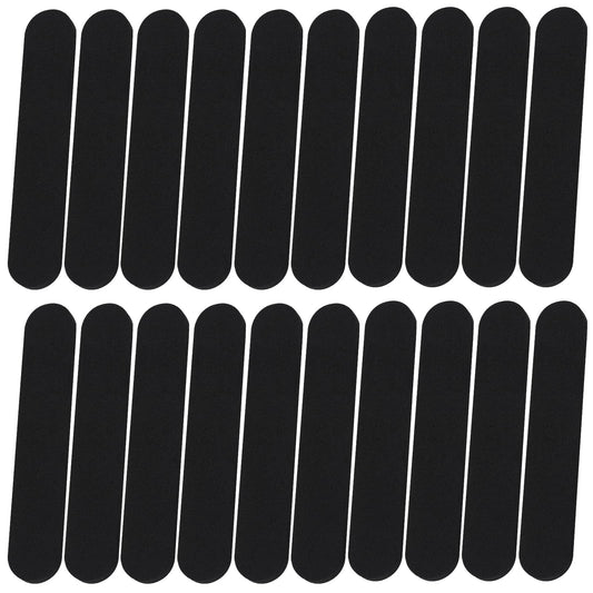 20 Pcs Hat Size Reducer Tape Foam Reducing Tape for Hats Caps Sweatband Hat Inserts to Make Smaller Hat Sizing Tape for Men and Women (Black)