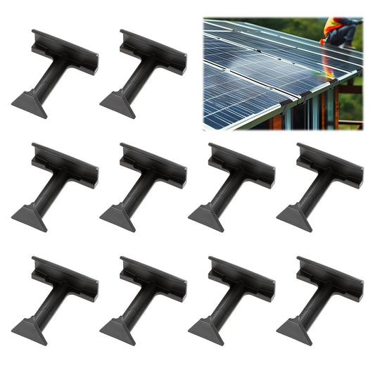 Pack of 10 Water Drain Clips for PV Modules 30 mm, Solar Panel Water Drain Clips, Solar Panel Sludge Removal Clip, Solar Module, Water Drain Clips, Cleaning Clips for Photovoltaic Panel