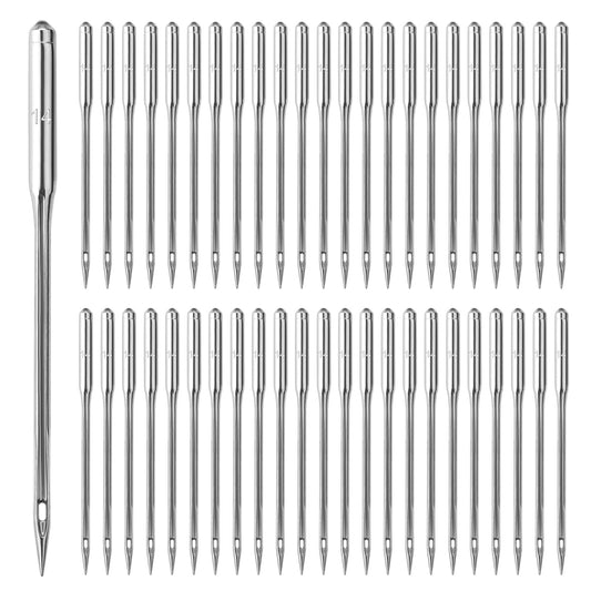 100 PCS Sewing Machine Needles 90/14 Universal Sewing Machine Needle Embroidery Machine Needles Home Sewing Machines Needles Leather Sewing Machine Needles Industrial Sewing Machine Needles