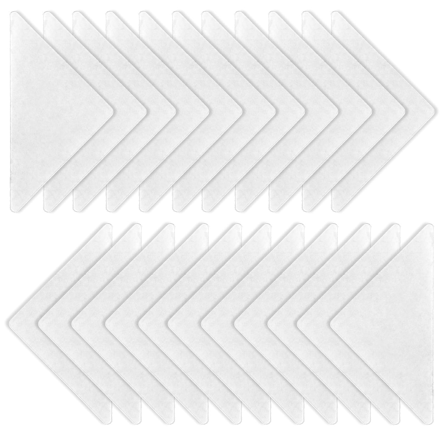 KALIONE 120 Packs Collar Stays, PVC Shirt Collar Stays, Shirt Collar Stiffeners, No Curl Collar for Shirt Stays, Self Adhesive Shirt Stays for Men, Anti-Warpage Edge Shirt Stays for Men Women White