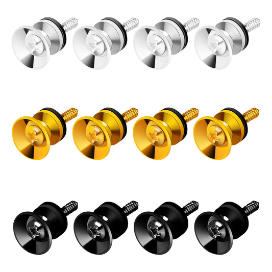 Guitar Strap Locks End Pins Tail Nail Lock Button Pegs
