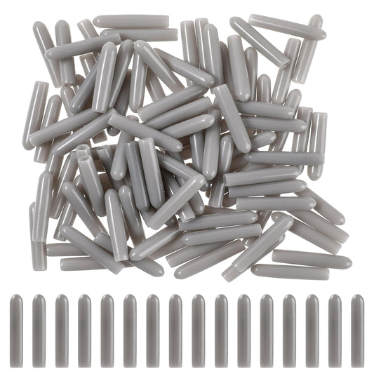 100 Pieces Dishwasher Rack Caps Silicone Dishwasher Rack Tip Tine Cover Caps Dishwasher Protection Prongs Rust & Scratch Fits All Dishwasher Models, Gray