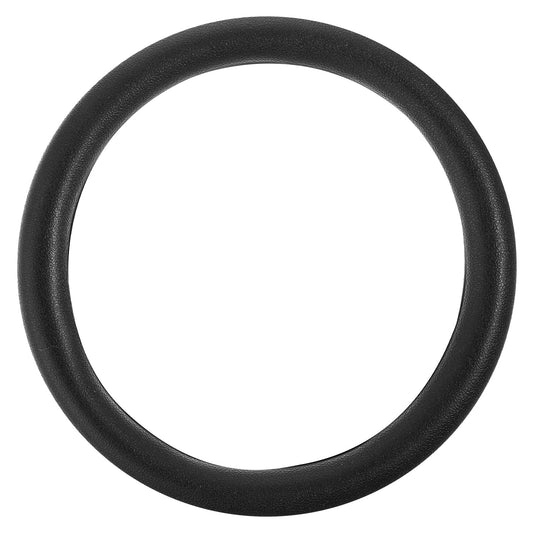 Car Steering Wheel Cover, Silicone Steering Wheel Accessories, Soft Car Steering Wheel Protector Automotive Steering Wheel Wrap Universal 13 Inches Car Interior Kit (Black)