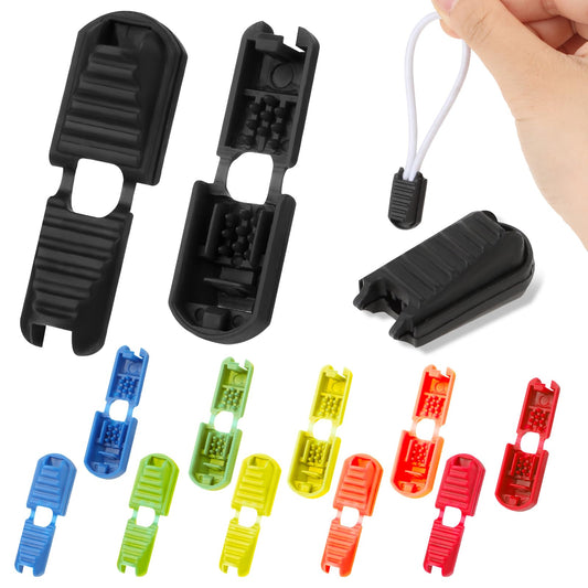 Pack of 35 Zip Pulls Zip Pendant Zipper Pulls Zip Zipper Non-Slip Zip Replacement Zipper for Backpack Sportswear (6 Colours)