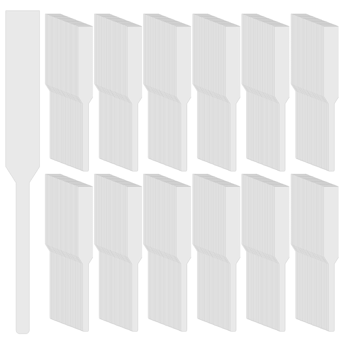 600 Pcs Perfume Test Strips, Disposable White Perfume Paper Test Strips for Fragrances Scents Essential Oils Aromatherapy Testing