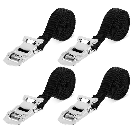 4 PCS Bike Pedal Straps Replacement Foot Pedal Straps Foot Pedal Universal Parts Stationary Bikes Pedal Straps Exercise Bike Pedal Straps Black Mountain Bike Pedals Straps