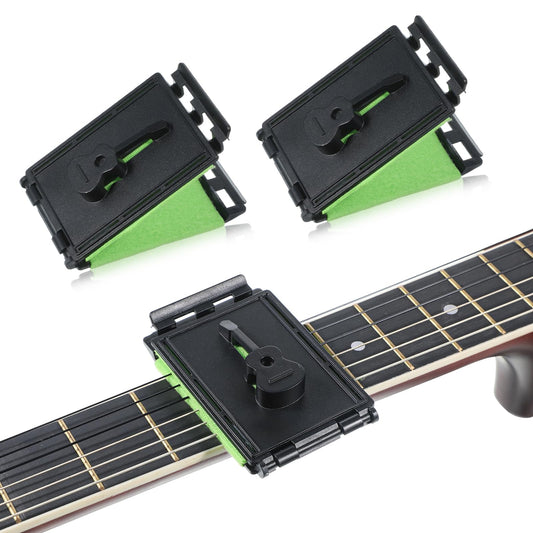 2 PCS Guitar String Cleaner Microfiber Fretboard Cloth Electric Guitar Cleaning Maintenance Accessories for Electric Acoustic Bass Ukulele Violin, Portable Musical Instrument Maintenance Kit