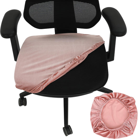 KALIONE Stretch Office Covers Seat Cover Slipcover Desk Seat Cushion, Elastic Chair Covers, Office Chair Slipcovers Protector, Desk Chair Seat Covers, Computer Chair Seat Slipcovers Desk Seat Cover