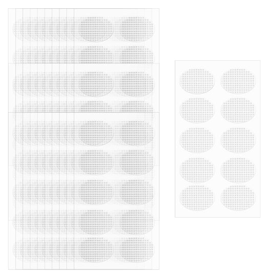 300Pcs Earring Lobe Support Patches, Invisible Earring Stickers for Heavy Earrings, Earring Lobe Support Patches, Ear Patchs Ear Stickers to Stick Ears Back, Earrings Support Pads Large Earring Patche
