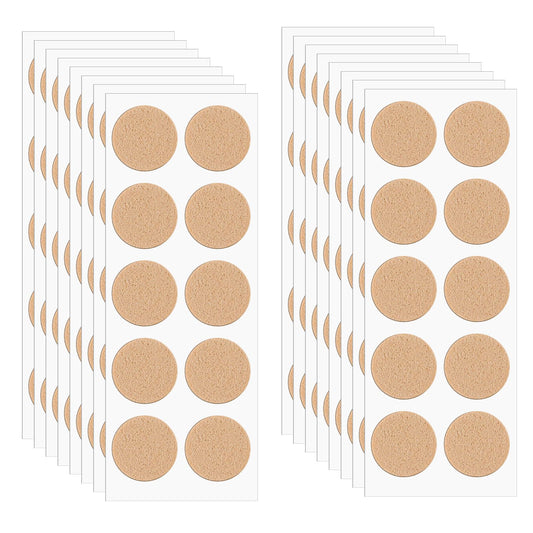 300 Pcs Earring Support Patches 10mm Ear Lobe Support Patches Earring Lifters Sticker Replacement Waterproof Lifting Patches Round Ear Lobe Support Backs for Supporting Heavy Earrings
