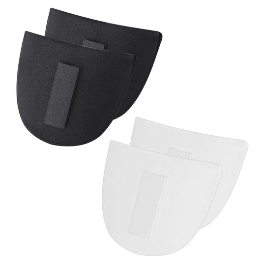 2 Pairs Set-in Shoulder Pads Women Shoulder Pad Removable Shoulder Pads 1.5cm Thick Sponge Pad Clothing Dress Shoulder Pad Inserts Sewing Supplies for Women
