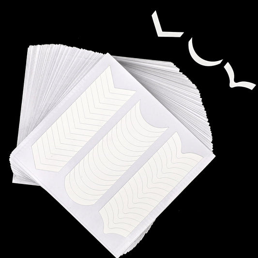 3168 PCS French Guide Stickers, Nail Strips Stickers Manicure Strips French Tip Stickers Nail Stencil Self Adhesive French Tip Tool for DIY Manicure Decorations (3 Styles)