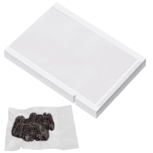 10x15cm 100Pcs Thick Vacuum Sealer Bags for Food Storage, Heat Seal Bags Small Precut Storage Bag, Plastic Heat Seal Bags, Grocery Sealable Bag, Mini Storage Bag for Seal Tea Cookie Bean Candy