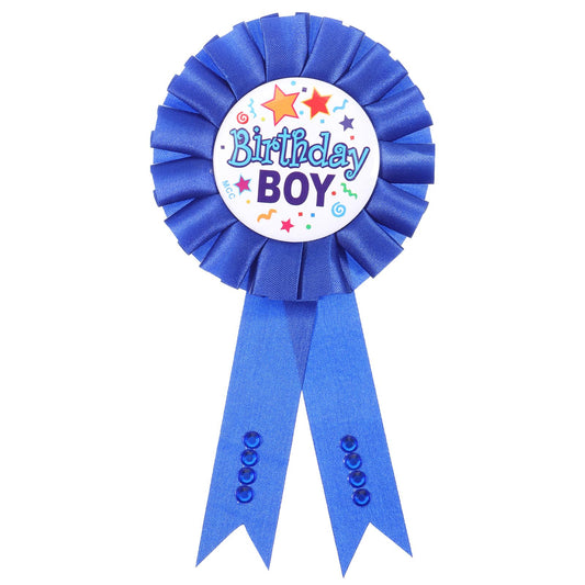 Birthday Pin for Girl, Its My Birthday Pin for Women Blue Satin Grosgrain Ribbon Badge Brooch Pins Women Girls Kids for Party Accessories