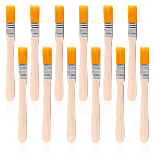 5 Inch Paint Brush Trim Painting Tool Soft Bristle with Wood Handle Small Paint Brushes for Walls, Touch Up, Cabinets, Fences, Edge Painting Tool(0.5" Wide）