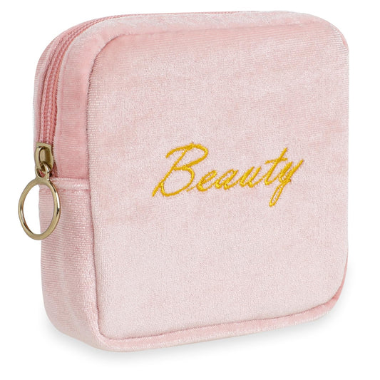 KALIONE Sanitary Napkin Storage Bag Period Bag Pad Bags, Menstrual Cup Pouch, Pad Pouch Pad Bag for Period, Portable Sanitary Pads Storage Bags with Zipper