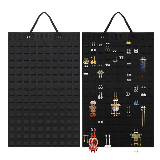 KALIONE Hanging Earrings Holder, Large Hanging Earrings Organizer, Holds Up To 300 Pairs, Earring Hanger Earring Display Hanging Organizer for Earrings, Women and Girls
