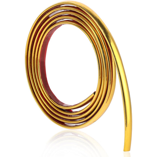 16.4ft Peel and Stick Molding Trim Gold Molding Trim Peel and Stick Flexible Mirror Border Design Wall Ceiling Floor Cabinet Tile Moulding