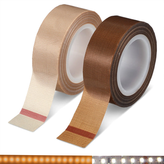 Xyembu 2 Pcs Led Light Strip Tape, 0.78 in x 29.5 ft Light Diffuser Tape Lights Dimming Masking Cover Soften Lighting Blocking Sticker for Soften Lights