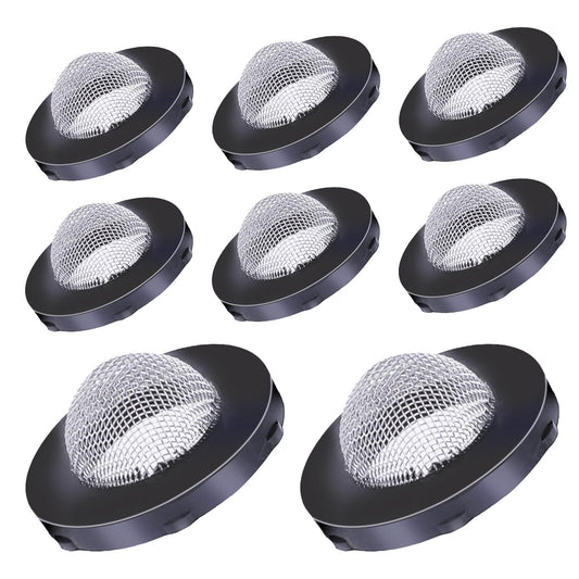 8 PCS Water Hose Filter Washers, Stainless Steel Filter Hose Washers Garden Hose Gasket Inlet Hose Screen Washer Repair Kit for 3/4 Inch Garden Hose Connector & 5/8" Washing Machine