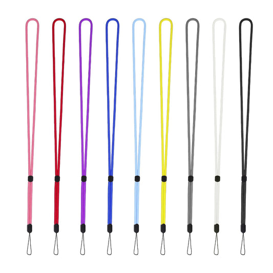 Hariendny 9 Pcs Neck Strap Lanyard Adjustable Lanyard Long Lanyard Strap Lanyards Neck Lanyard for Cellphone Keys Name Badges ID Card USB Whistle Pen
