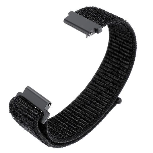 Alrhso Quick Release Nylon Watch Band 22mm Soft Fabric Nylon Adjustable Wristband Strap for Men and Women