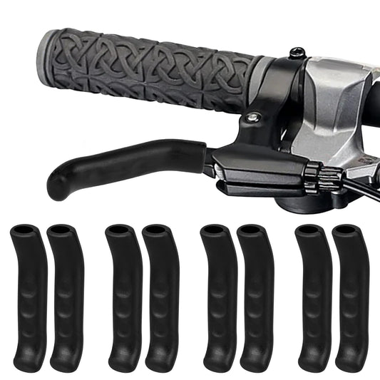 8PCS Brake Handle Cover Silicone MTB Grips Bicycle Brake Levers Bicycle Brake Handle Replacement Universal Type Road Frame Protection Brake Lever Grip Sleeve Anti-Slip Brake Lever Protector Cover