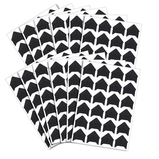 288 Pcs Black Photo Corners Picture Corners Self-Adhesive Photo Corners Picture Mounting Corners Stickers for Scrapbooks Photo Album Journal Craft DIY Supplies