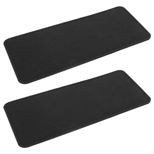 Hariendny 12x5 Black Felt Base Shaper, 2Pcs Tote Bag Insert Purse Insert Handbag Purse Bottom Insert Bag Bottom Shaper Pad Purse Bottom Insert for DIY Tote Purse Handbag Bottom