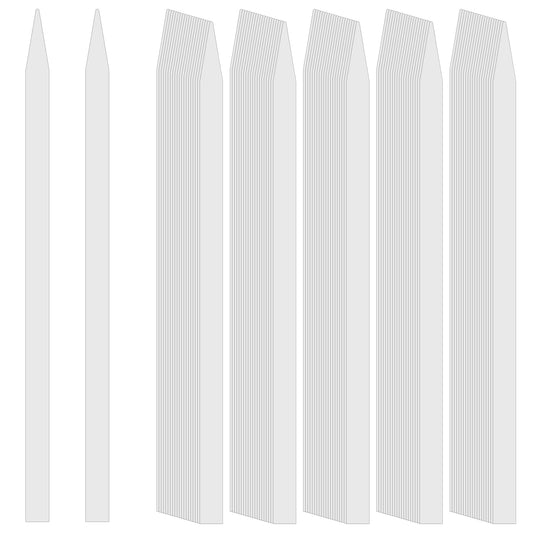 200 Pcs Perfume Paper Test Strips Disposable White Perfume Test Strips for Fragrances Scents Essential Oils Aromatherapy Testing (Pointed Head)