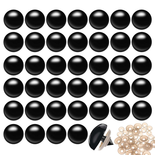 KALIONE Safety Eyes for Crochet Animals, 80 Pieces 18 mm Safety Eyes, Stuffed Animal Eyes, Plastic Safety Eyes with Washers, Plush Toy, Teddy Eyes, Crochet Animals, Crafts