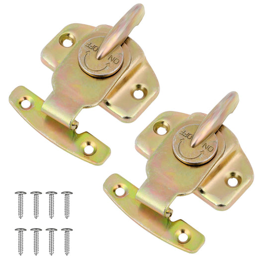 2 Pcs Dining Table Locks Table Leaf Latch Metal Table Locks Metal Spring Table Leaf Buckle Latches Table Leaf Hardware Table Extension Hardware Gold