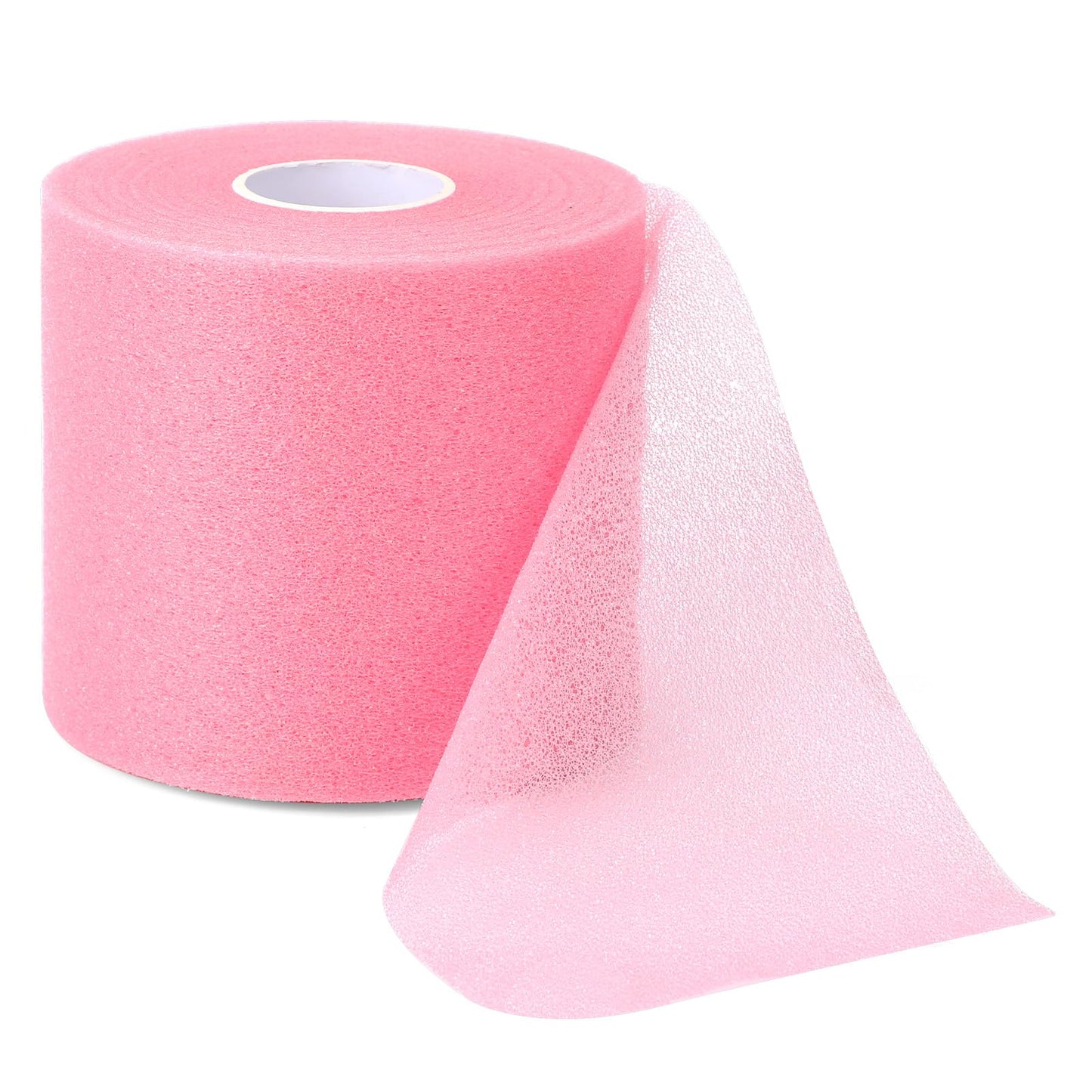 30 Yards Pre Wrap Tape, Wrist Pre Wrap Tape, UnderWrap Athletic Tape, Ankle Tape, Headbands Pre-Wrap Tape, Sports Breathable Foam Pre Wrap Tape for Hair Wrists Knees Hands Ankles Human Body, Pink