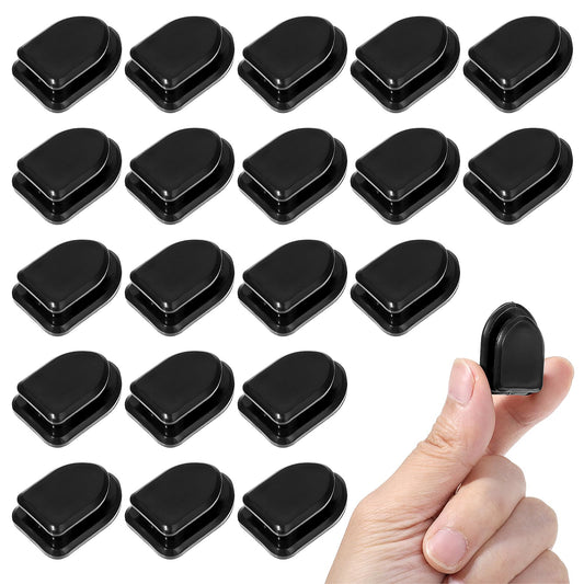 salbsever 20 PCS Key Holder for Car Mini Hooks Dashboard Multifunctional Auto Backseat Hangers Car Hook Small Storage Stick for Key USB Cable Earphone Chapstick Purse Cable Holder Vehicle Decor