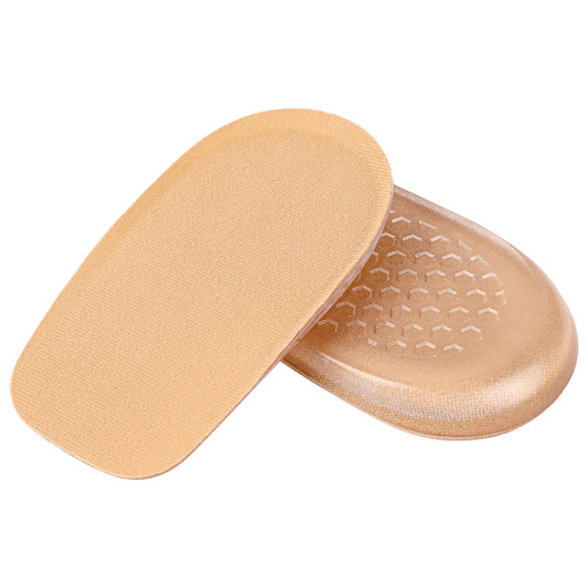 KALIONE Heel Lifts, Gel Height Increasing Insoles, Soft Shoe Lifts for Uneven Legs, Shoe Lifts for Women Men, 1/2 Inch Heel Lifts for Leg Length Discrepancy, Comfort Half Foot Insoles for Heel Pain