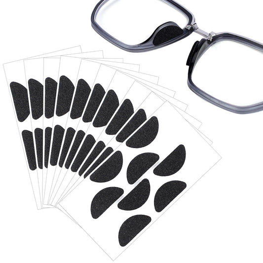 80 Pieces Glasses Nose Pads, Non-Slip Pad for Glasses, Soft Foam Self-Adhesive Nose Pads, Non-Slip Sponge Glasses Nose Pads for Sunglasses Glasses
