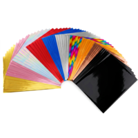 60 Sheets Toner Reactive Foil 11.4 x 8.3Inch 10 Colors